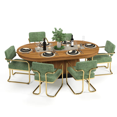 Poker Dining Table Elite Turn, Oval, 84